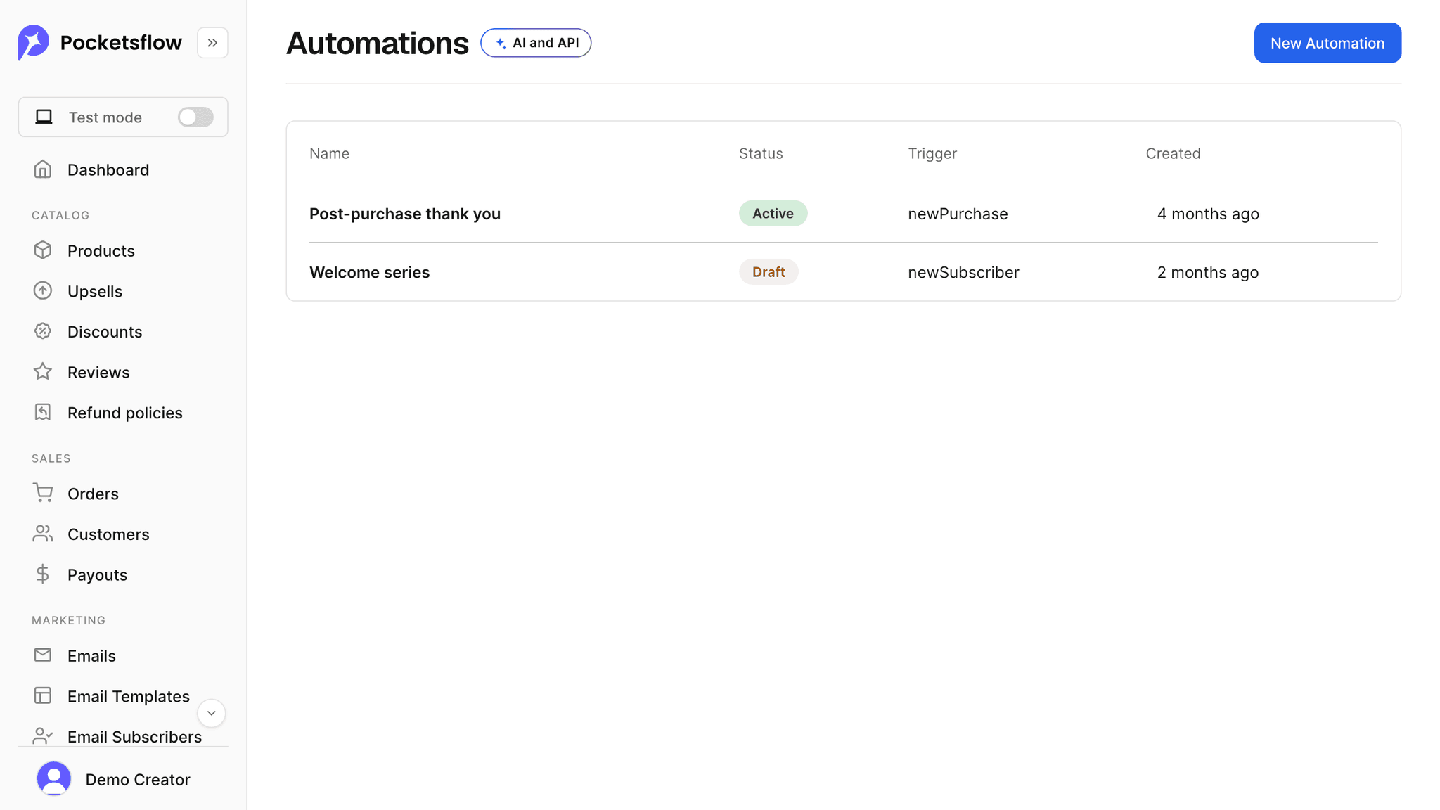 A big update — email marketing, subscriptions & more: screenshot 3 of 6